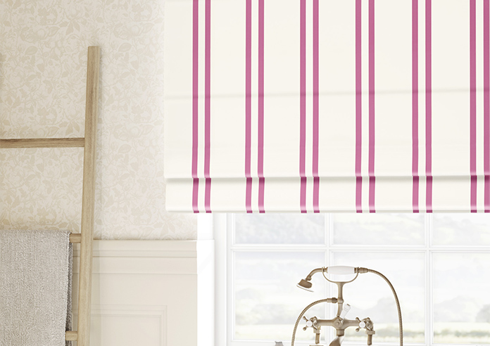 Winnies Stripe, Cosmos - Twist&Fit Roman Blind - Image 5